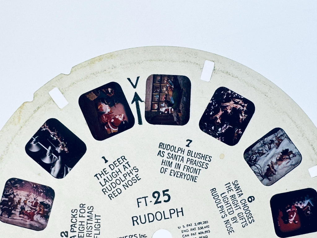 Vintage 1950s Christmas View-Master Reels - Reels Sold Separately