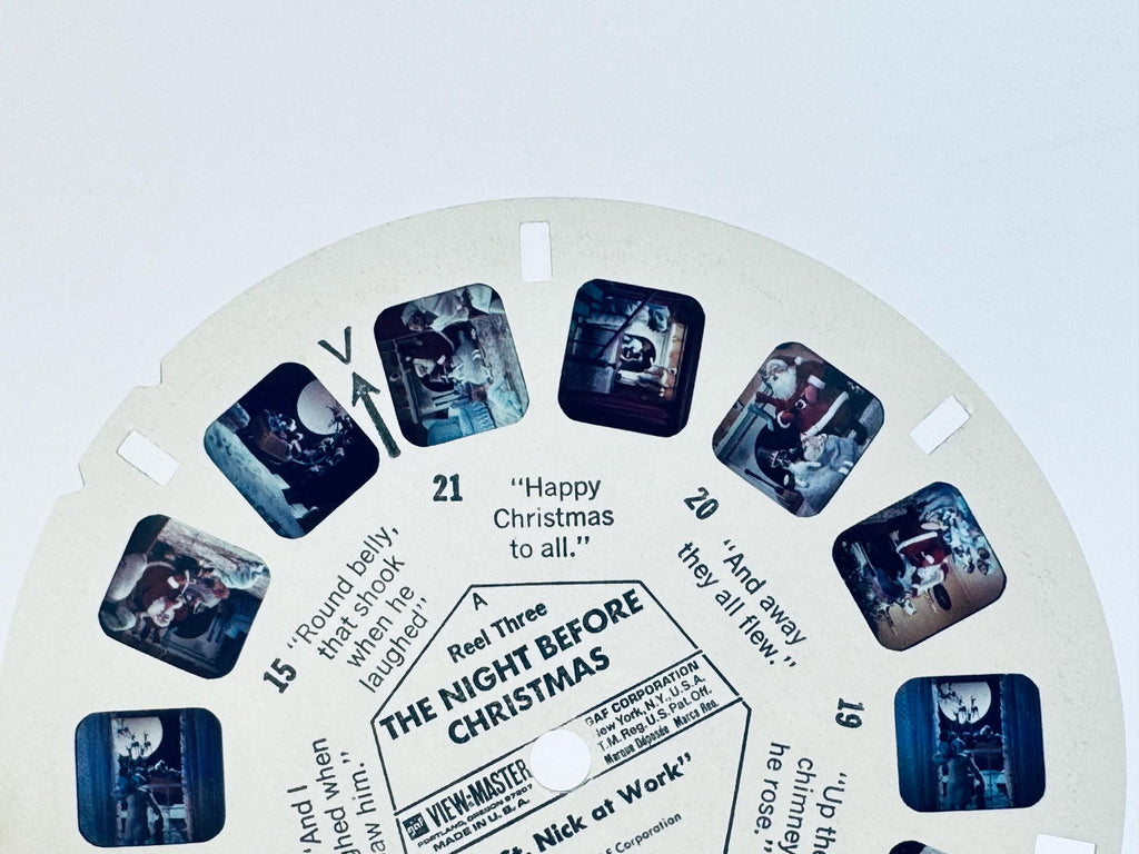 Vintage 1950s Christmas View-Master Reels - Reels Sold Separately