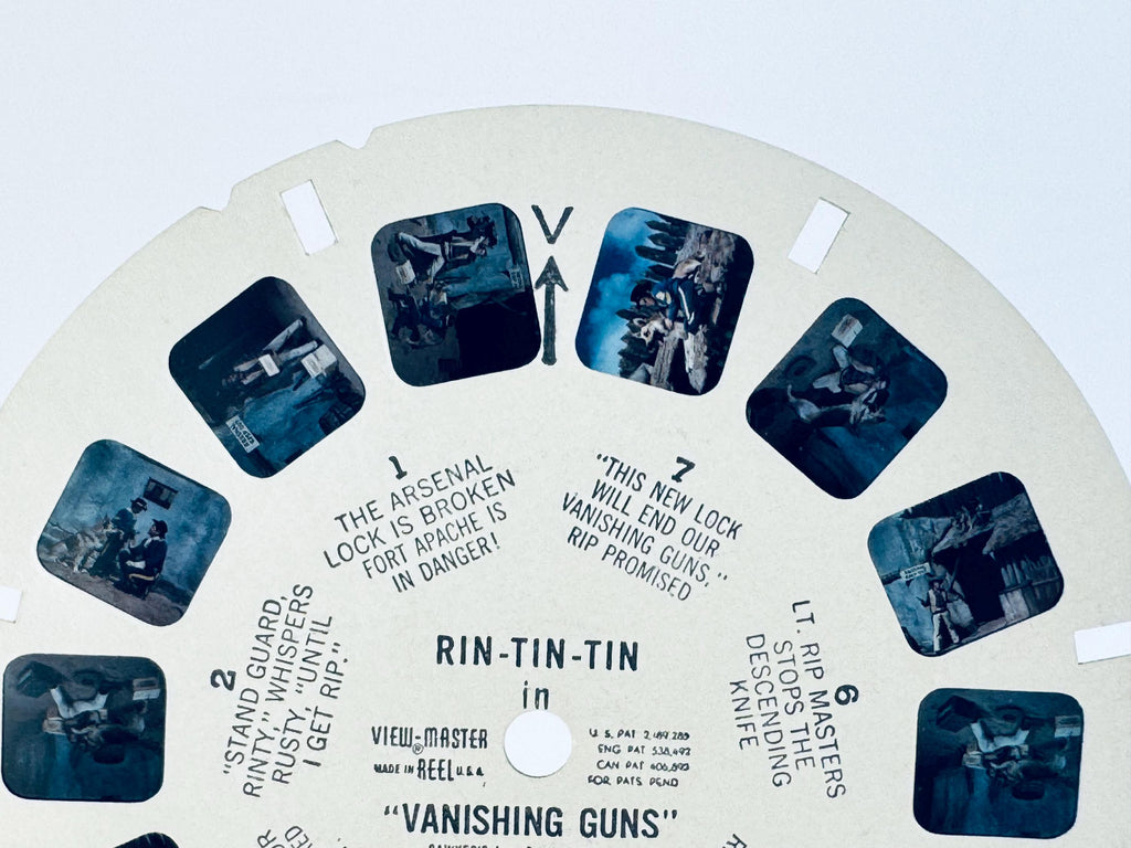 Vintage 1950s Western Cowboy View-Master Reels - Reels Sold Separately