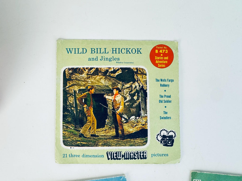 Vintage 1950s Western Cowboy View-Master Reels - Reels Sold Separately