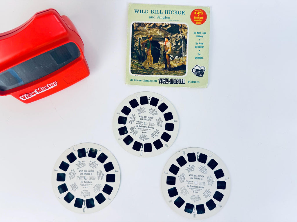 Vintage 1950s Western Cowboy View-Master Reels - Reels Sold Separately