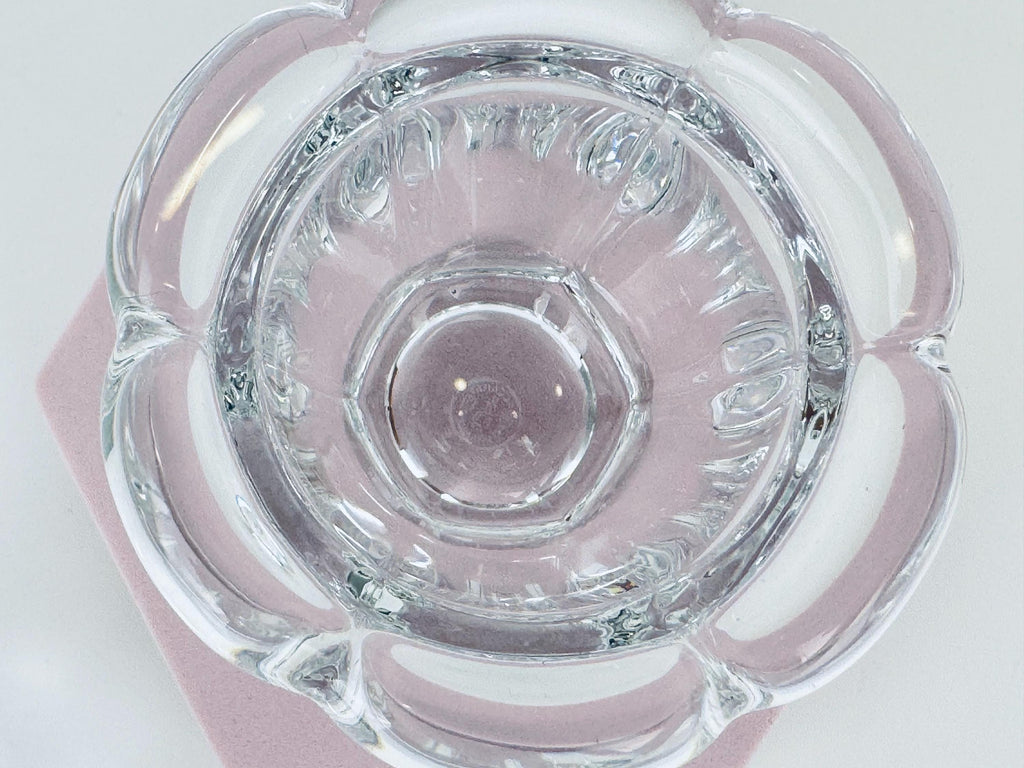 Vintage Baccarat France Crystal Glass Condiment Jar - Bretagne Pattern - Each Jars Sold Separately