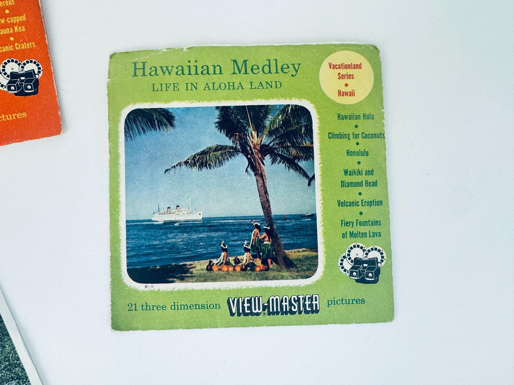 Vintage 1950/1970s Hawaii View-Master Reels - Reels Sold Separately