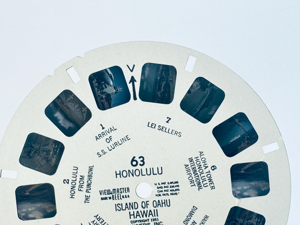 Vintage 1950/1970s Hawaii View-Master Reels - Reels Sold Separately