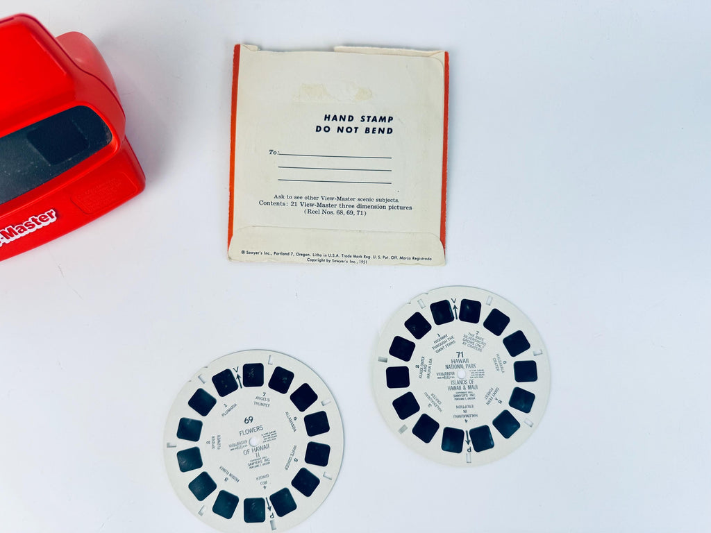 Vintage 1950/1970s Hawaii View-Master Reels - Reels Sold Separately