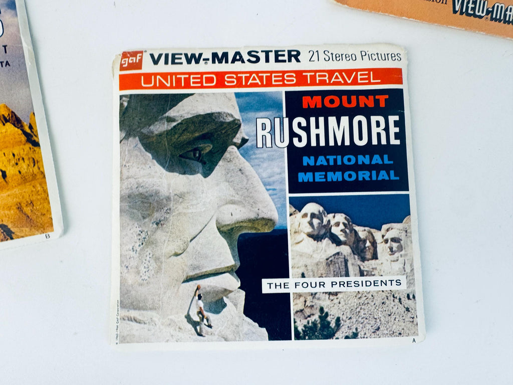 Vintage 1960s United States Travel South Dakota View-Master Reels - Reels Sold Separately