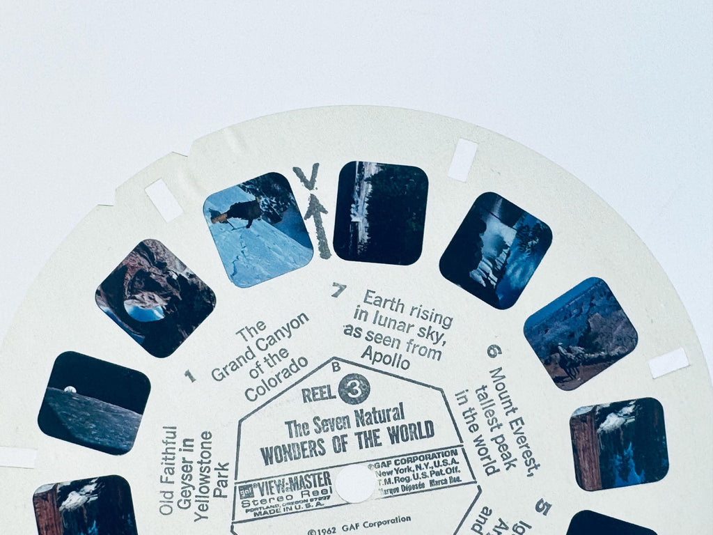 Vintage 1960s Travel View-Master Reels - Reels Sold Separately
