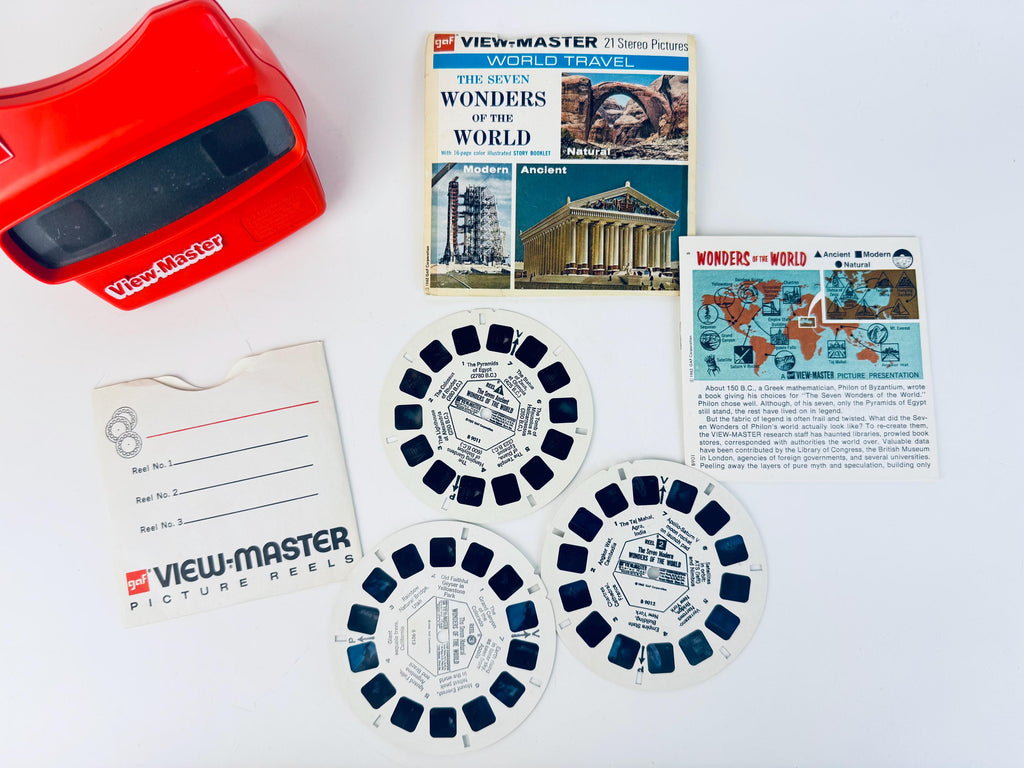 Vintage 1960s Travel View-Master Reels - Reels Sold Separately