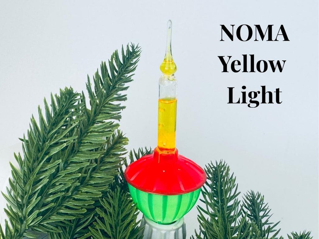 Vintage Bubblelites Glass & Plastic Christmas Lights - Each Sold Separately - Made In Canada