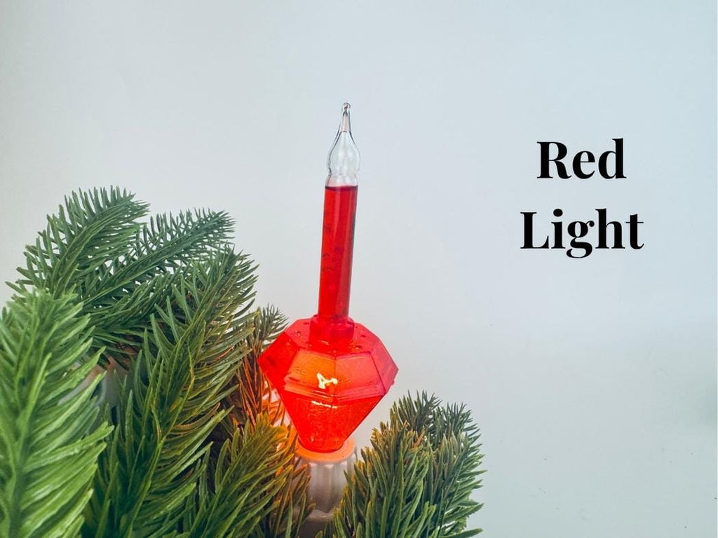 Vintage Bubblelites Glass & Plastic Christmas Lights - Each Sold Separately - Made In Canada