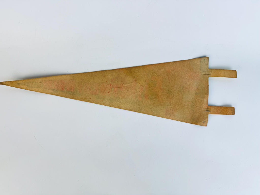 Vintage Large & Small Tapered Felt Pennant/Wall Hangings - Sold Separately - Disneyland -Yellowstone - Fishermen's Wharf