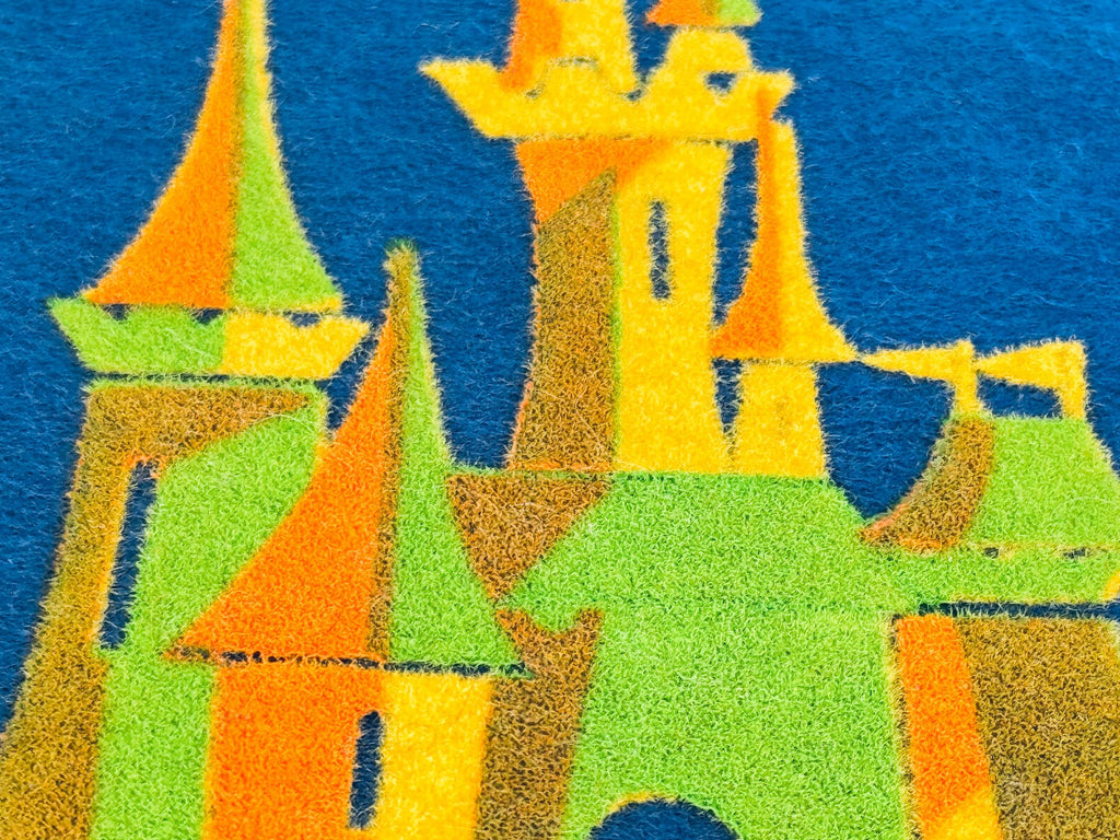 Vintage Large & Small Tapered Felt Pennant/Wall Hangings - Sold Separately - Disneyland -Yellowstone - Fishermen's Wharf