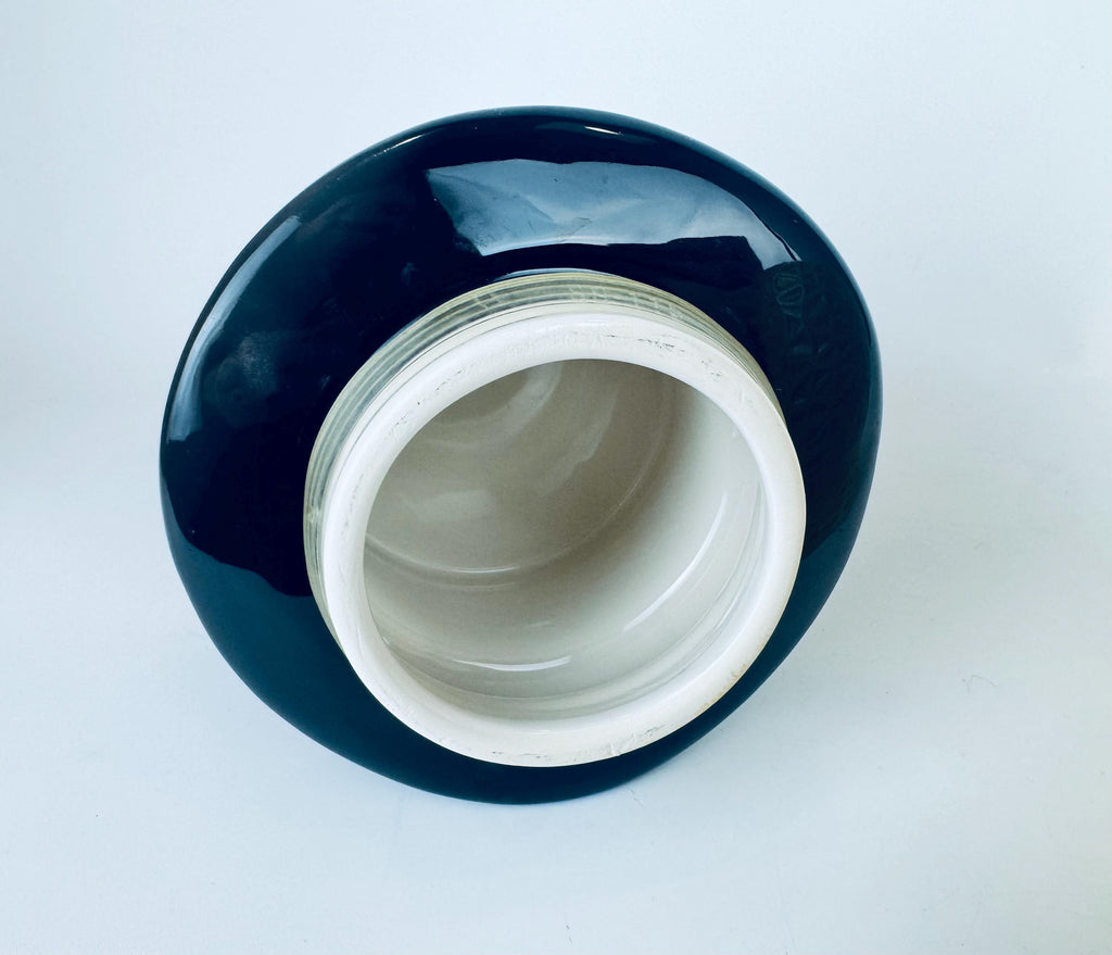 Vintage Mr. Peanut Airtight Ceramic Cookie Jar  Cocktail Peanut Advertising Piece