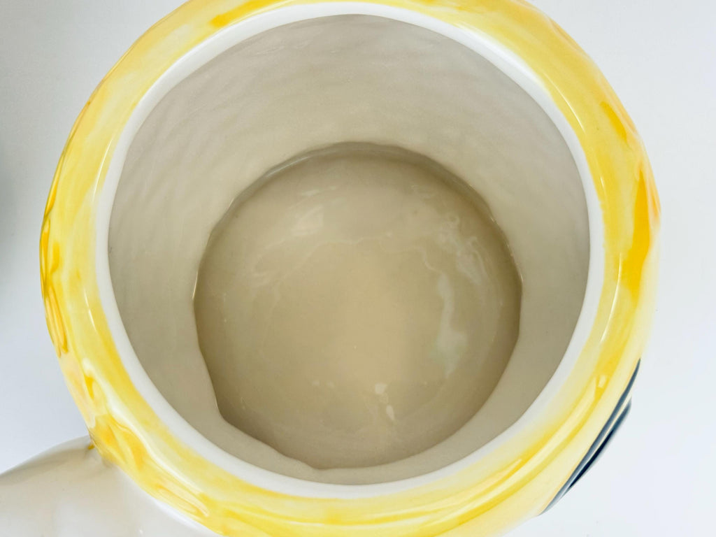 Vintage Mr. Peanut Airtight Ceramic Cookie Jar  Cocktail Peanut Advertising Piece