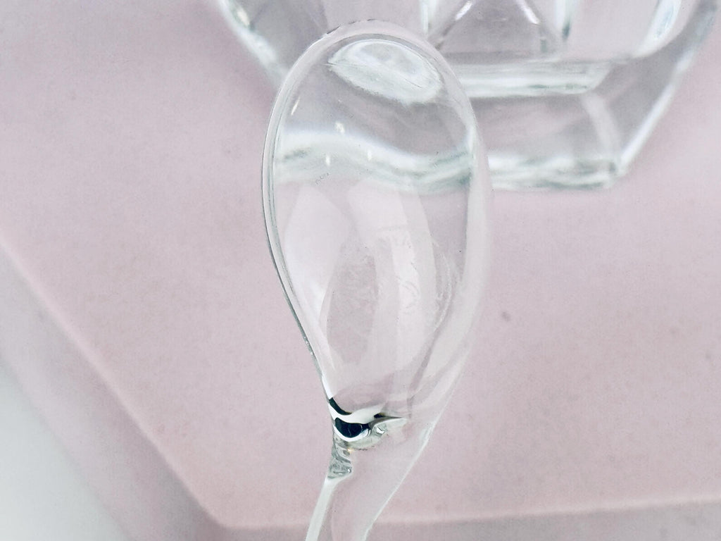 Vintage Baccarat France Crystal Glass Condiment Jar - Bretagne Pattern - Each Jars Sold Separately