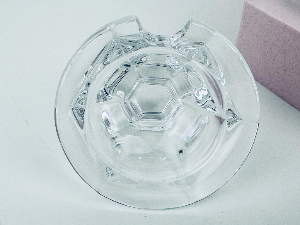 Vintage Baccarat France Crystal Glass Condiment Jar - Bretagne Pattern - Each Jars Sold Separately