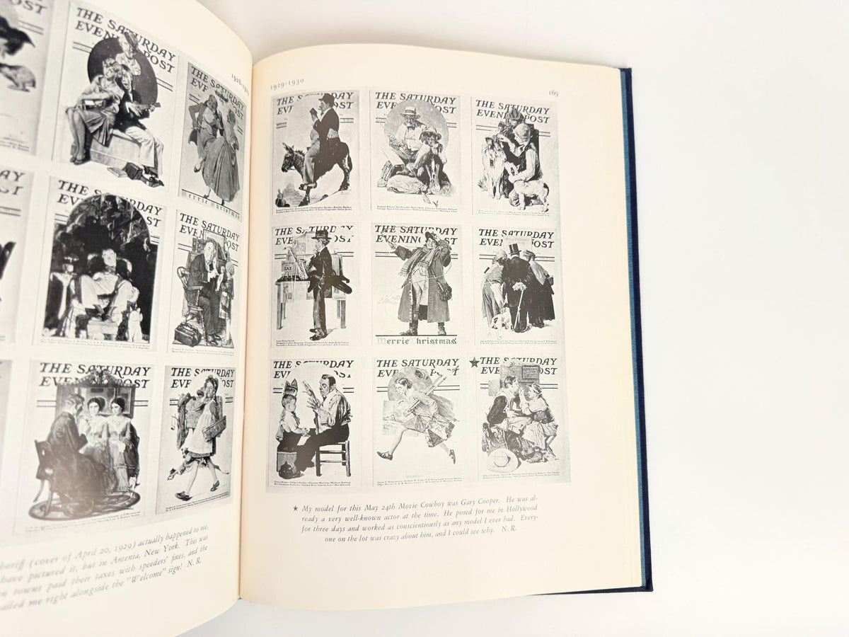 Vintage 1970s Norman Rockwell Illustrator Hardcover Art Book - Arthur L Guptill