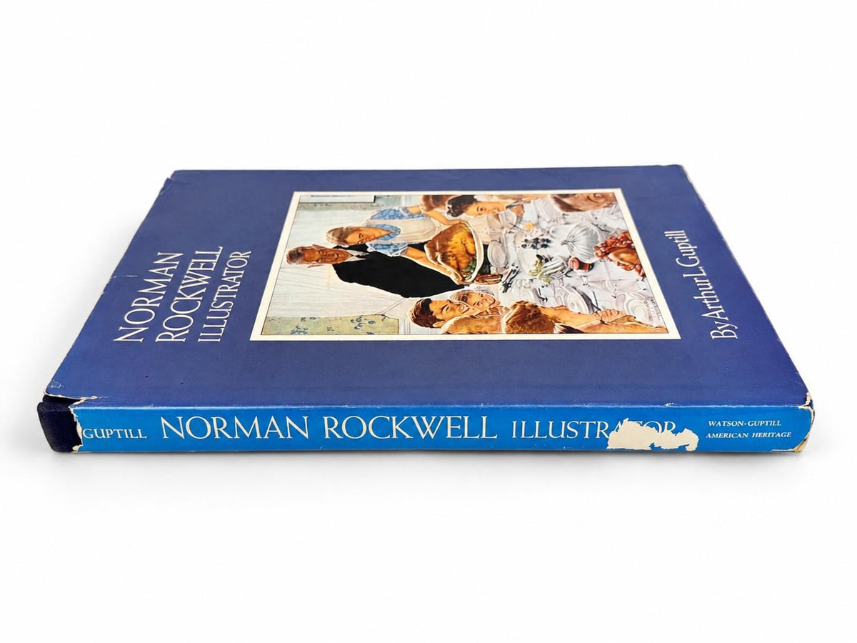 Vintage 1970s Norman Rockwell Illustrator Hardcover Art Book - Arthur L Guptill