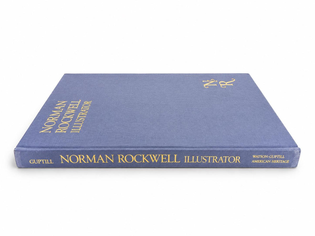 Vintage 1970s Norman Rockwell Illustrator Hardcover Art Book - Arthur L Guptill