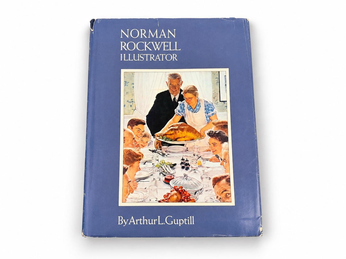 Vintage 1970s Norman Rockwell Illustrator Hardcover Art Book - Arthur L Guptill