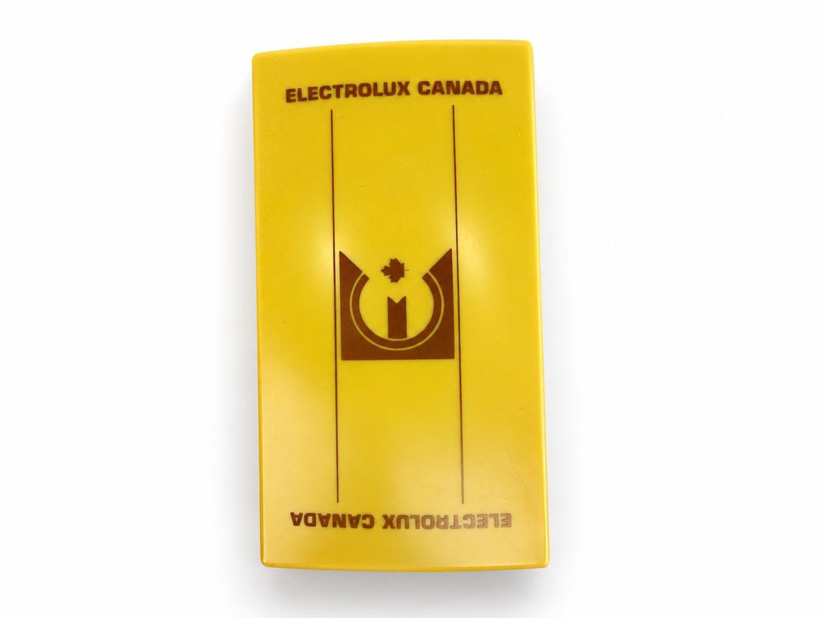 Vintage 1970s Electrolux Canada Table Valet - Gold Plastic Crumb Sweeper With Original Box