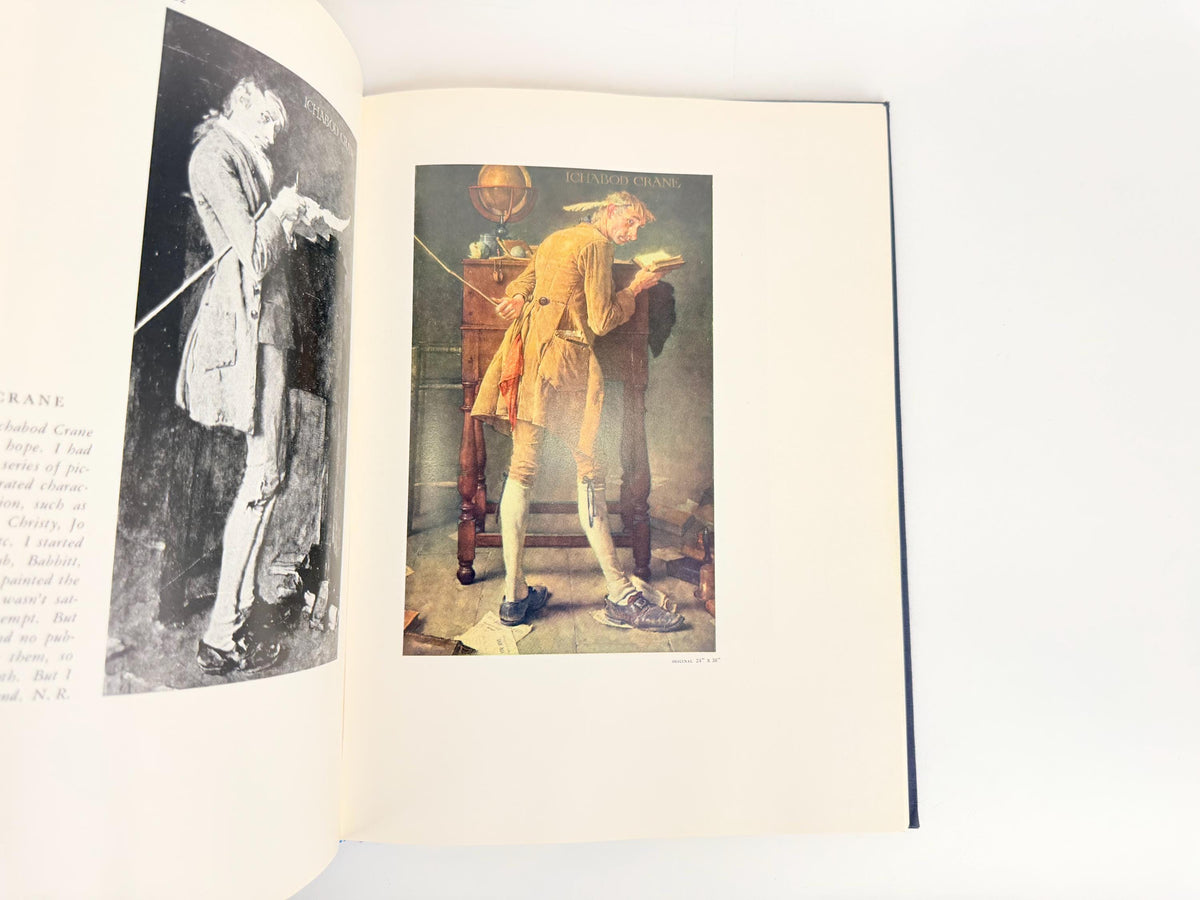 Vintage 1970s Norman Rockwell Illustrator Hardcover Art Book - Arthur L Guptill